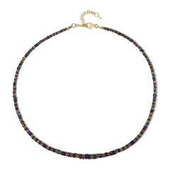 Collier en argent et Rubis de Madagascar