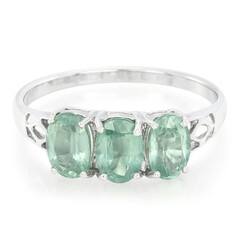 Bague en argent et Kyanite Menthe