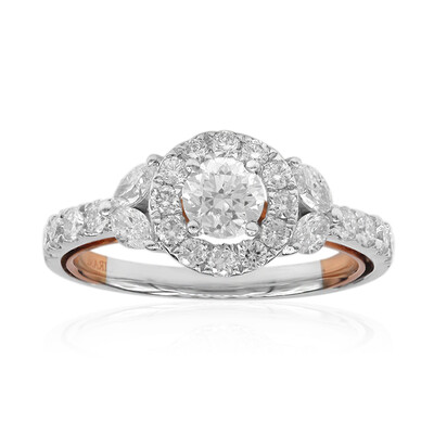 Bague en or et Diamant SI1 (H) (CIRARI)
