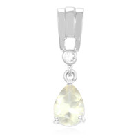 Pendentif en argent et Orthose