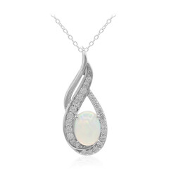 Collier en argent et Opale Welo