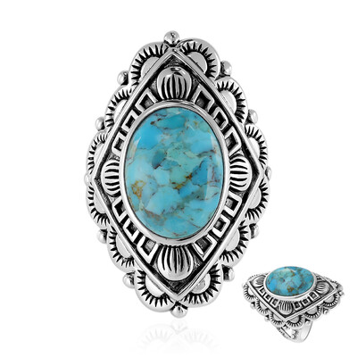 Bague en argent et Turquoise (Art of Nature)