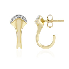 Boucles d'oreilles en or et Diamant I2 (H)