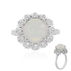 Bague en argent et Opale Welo