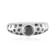 Bague en or et Diamant noir