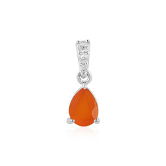 Pendentif en argent et Cornaline