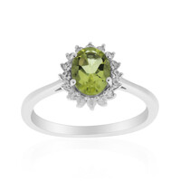 Bague en argent et Quartz de l'Ouro Verde