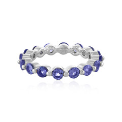 Bague en or et Tanzanite AAA