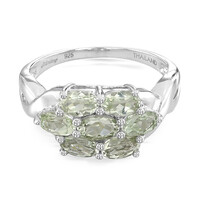 Bague en argent et Tourmaline Paraïba
