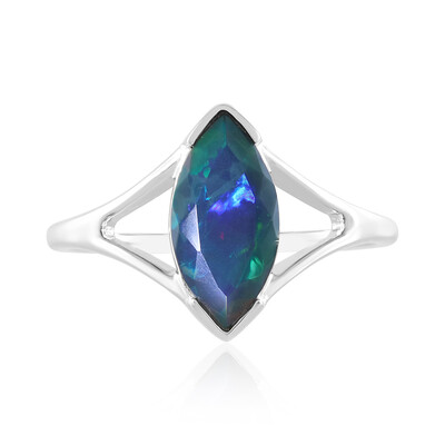 Bague en argent et Opale Mezezo
