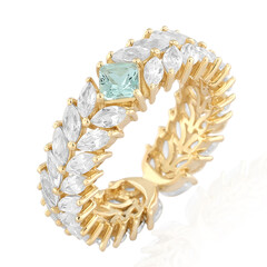 Bague en or et Aigue-Marine Santa Maria (de Melo)