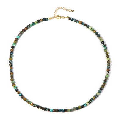 Collier en argent et Turquoise du Tibet