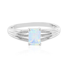 Bague en argent et Opale Welo
