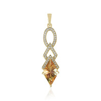 Pendentif en or et Pierre du Soleil de l’Orégon (AMAYANI)