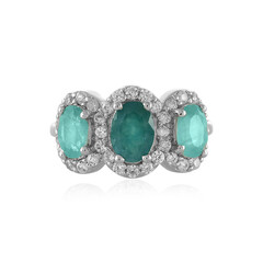 Bague en argent et Grandidierite