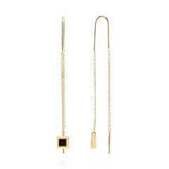 Boucles d'oreilles en argent et Grenat