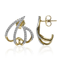 Boucles d'oreilles en argent et Zircon