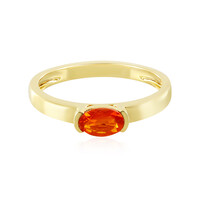 Bague en argent et Opale de Feu