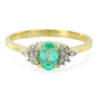 Bague en or et Tourmaline Paraiba du Brésil