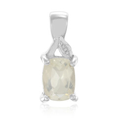 Pendentif en argent et Orthose