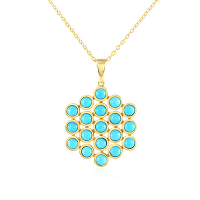 Collier en argent et Turquoise Sleeping Beauty