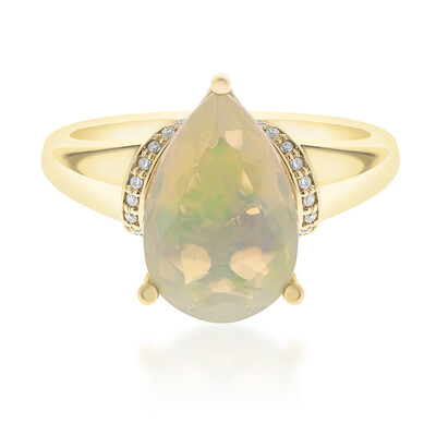 Bague en or et Opale Welo AAA (CIRARI)