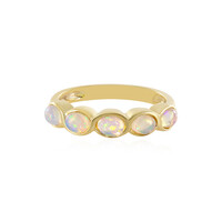 Bague en argent et Opale Welo