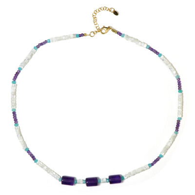 Collier en argent et Améthyste