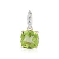 Pendentif en or et Péridot