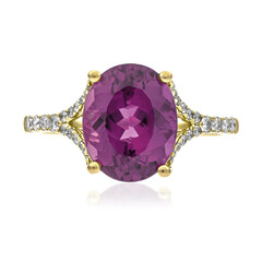 Bague en or et Tourmaline néon du Congo (CIRARI)