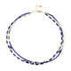 Collier en argent et Lapis-Lazuli (Riya)
