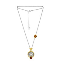 Collier en argent et Ambre baltique