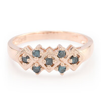 Bague pour homme en argent et Diamant fantaisie