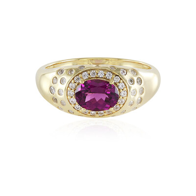 Bague en argent et Grenat Umbalite (Adela Silber)