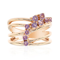 Bague en argent et Améthyste