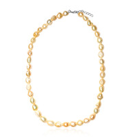 Collier en argent et Perle de culture d'eau douce (TPC)
