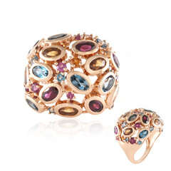 Bague en argent et Grenat Rhodolite (KM by Juwelo)