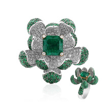 Bague en or et Emeraude de Colombie (Estée Collection)