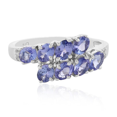 Bague en argent et Tanzanite