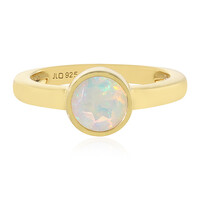 Bague en argent et Opale Welo