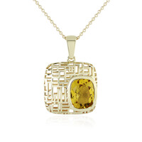 Collier en or et Béryl doré (Ornaments by de Melo)