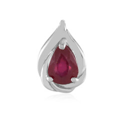 Pendentif en argent et Rubis de Madagascar