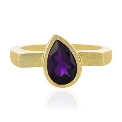Bague en argent et Améthyste (MONOSONO COLLECTION)
