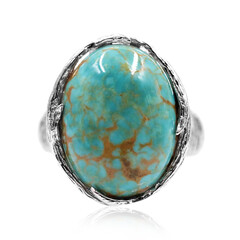 Bague en argent et Turquoise de Tyrone
