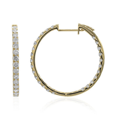 Boucles d'oreilles en or et Diamant I1 (H) (CIRARI)
