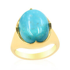 Bague en argent et Turquoise de la Mine 8 (Anne Bever)
