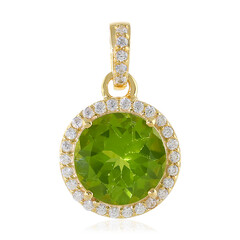 Pendentif en argent et Péridot
