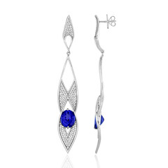 Boucles d'oreilles en or et Tanzanite AAA (de Melo)