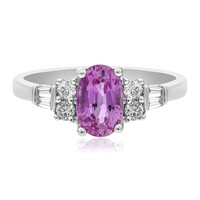 Bague en or et Saphir parme (CIRARI)