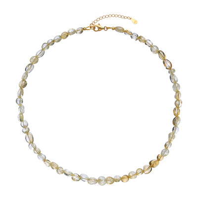 Collier en argent et Citrine